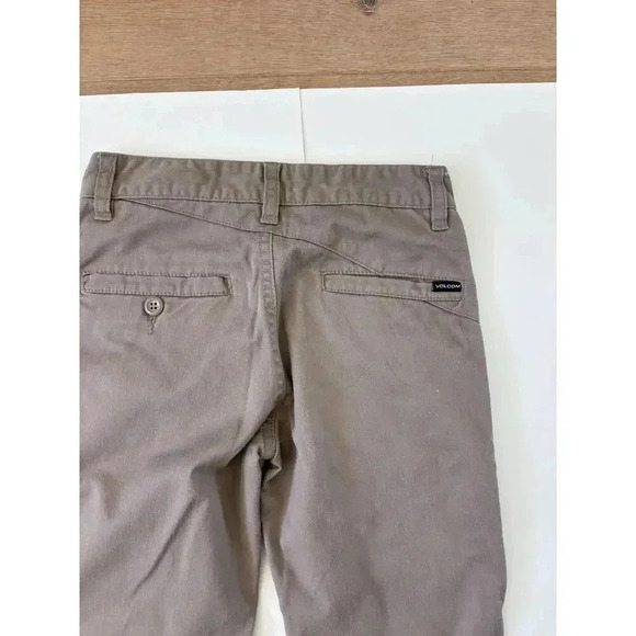 Volcom Size 23 True To This Khaki Pants - Picture 7 of 9